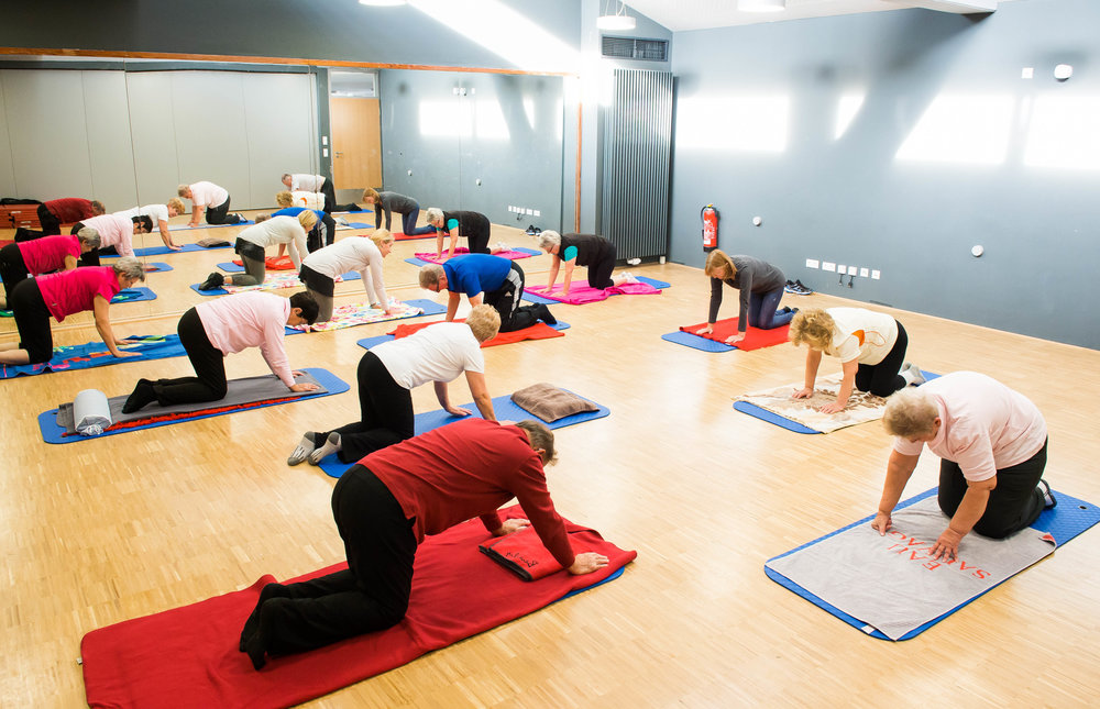 Wohlfühlübungen für den Rücken meet sanftes Faszien Training in Prävention und Rehabilitation